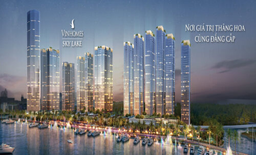 Đường đến dự án Vinhomes Skylake Phạm Hùng